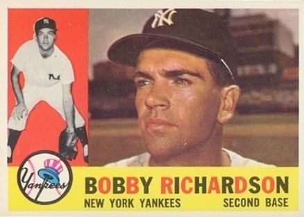 Bobby Richardson 1960 Topps Bobby Richardson 405 Baseball Card Value Price