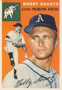 Bobby Shantz 1954 Topps Bobby Shantz 21 Baseball Card Value Price Guide