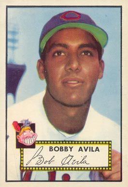 Bobby Ávila 1952 Topps Bobby Avila 257 Baseball Card Value Price Guide
