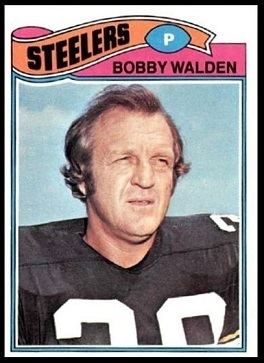 Bobby Walden wwwfootballcardgallerycom1977Topps261BobbyW