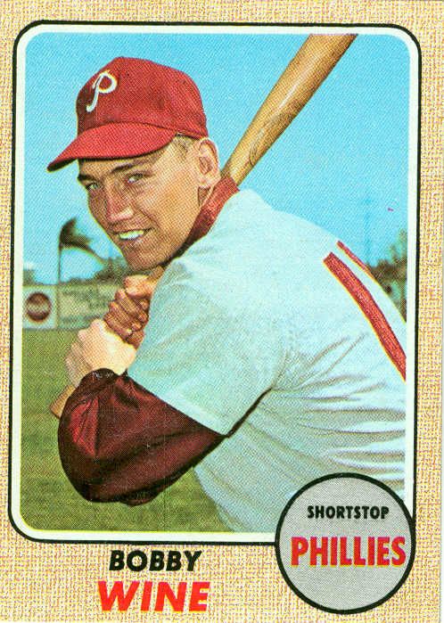 Bobby Wine 1968 Topps Baseball Bobby Wine 396