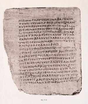 Bodmer Papyri Bodmer Papyri