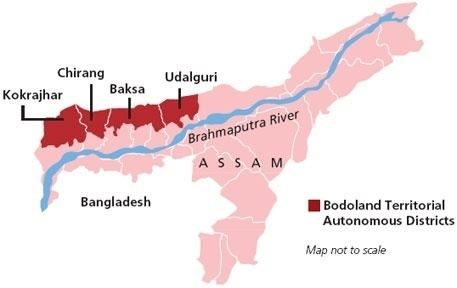 Bodoland Internal Security Assam Riots and Demand of Bodoland Civilsdaily