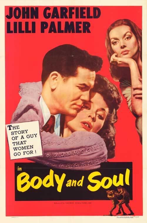 Body and Soul (1947 film) Body and Soul movie posters at movie poster warehouse moviepostercom