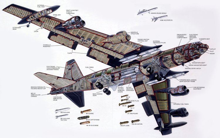 Boeing B-52 Stratofortress Boeing B52 Stratofortress strategic bomber United States Air Force