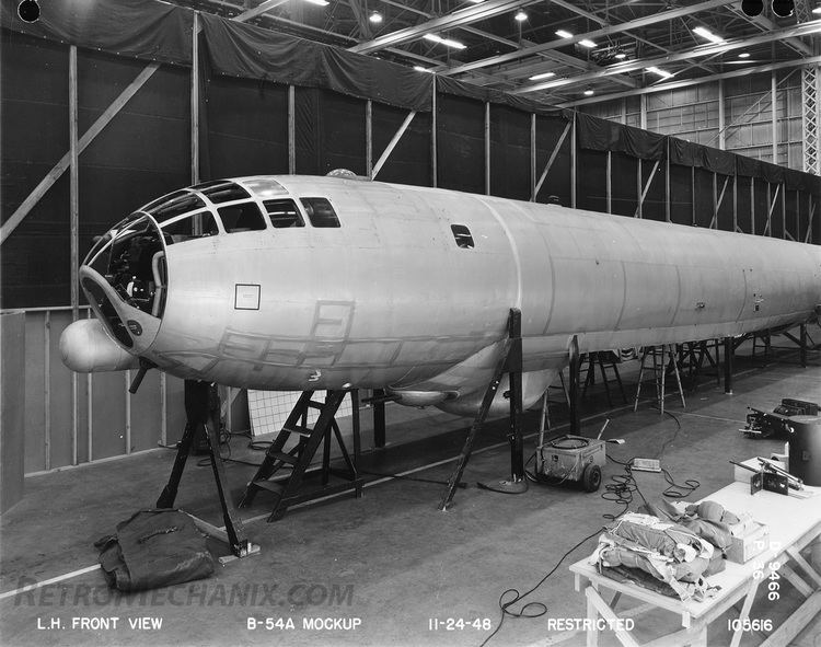 Boeing B-54 Boeing B54A Mockup Inspection 1948