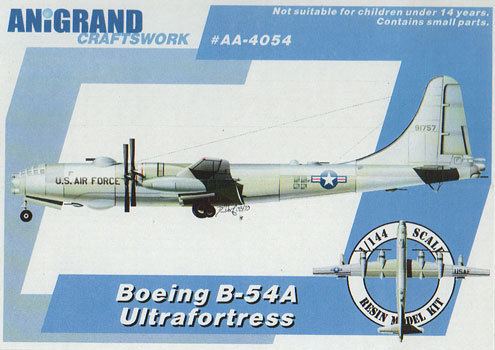 Boeing B-54 Boeing B54A 1144 Resin Model Kit by Anigrand Craftswork