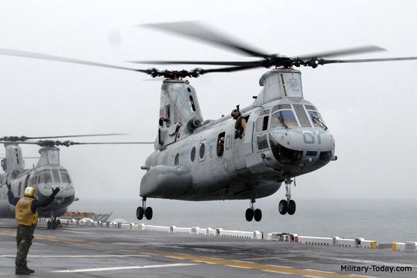 Boeing Vertol CH-46 Sea Knight CH46 Sea Knight Medium Utility Helicopter MilitaryTodaycom