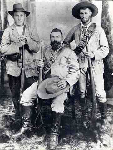 Boer Commando A Boer commando unit composed of a father and his two sons South