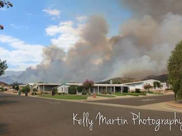 Bogart Fire Amazing Photos Show Power Growth of Bogart Fire Near Beaumont