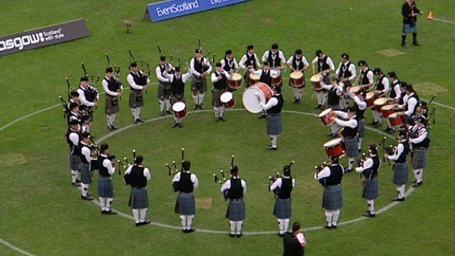 Boghall and Bathgate Caledonia Pipe Band BBC Music World Pipe Band Championships 2010 Boghall and