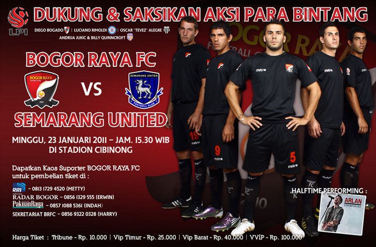 Bogor Raya F.C. avianlastfriends BOGOR RAYA FC VS SEMARANG UNITED