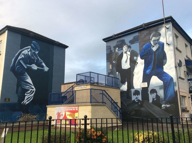 Bogside Artists Bogside artists travellarge