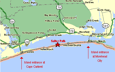 Bogue Banks Location