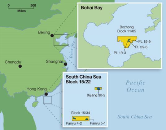 Bohai Bay China ConocoPhillips Releases Details on Established Bohai Bay
