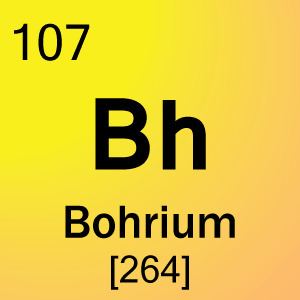 Bohrium 107Bohrium Element Cell Science Notes and Projects