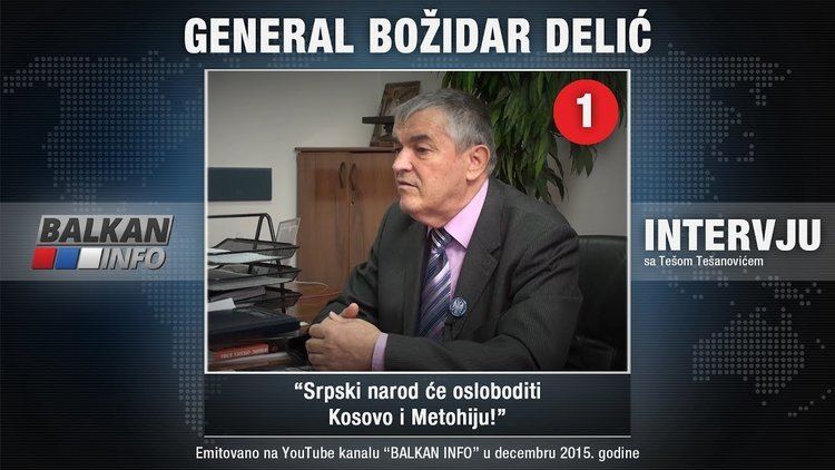 Božidar Delić INTERVJU General Boidar Deli Srpski narod e osloboditi Kosovo