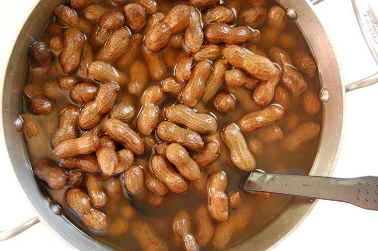 Boiled peanuts You can take the girl out of Bama I made that