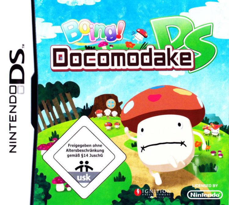 Boing! Docomodake DS Boing Docomodake 2007 Nintendo DS box cover art MobyGames