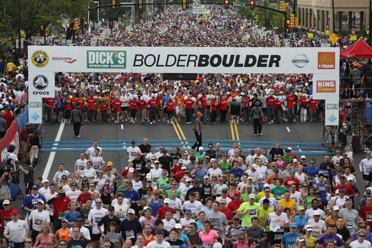Bolder Boulder Bolder Boulder and Beyond A Runner39s Story