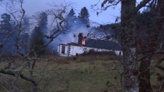 Boleskine House Firefighters called to historic Boleskine House on Loch Ness BBC News