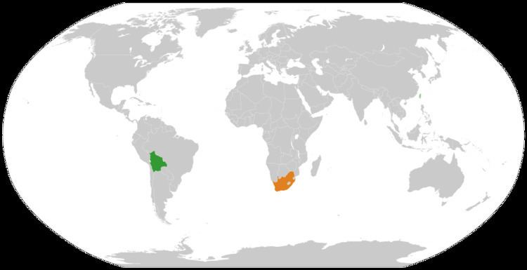 Bolivia–South Africa relations
