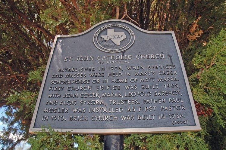 Bomarton, Texas Panoramio Photo of St John Catholic Church Bomarton Tx