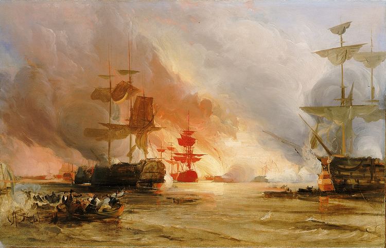 Bombardment of Algiers (1816) The Bombardment of Algiers 27 August 1816 National Maritime Museum