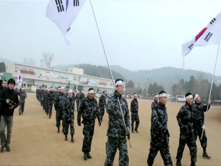 Bombardment of Yeonpyeong Corea Conflict South Korea 2010 HD Stock Video 146480236