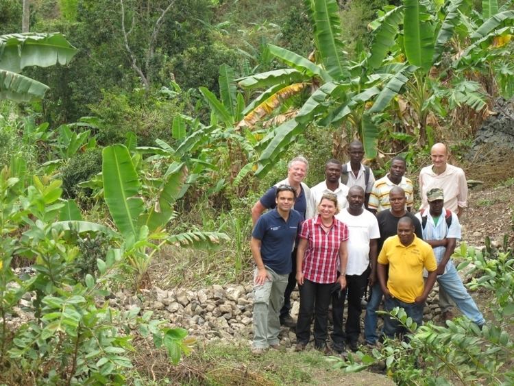 Bombardopolis Swiss Ambassador to Haiti Visits WFP Cash for Assets Project WFP