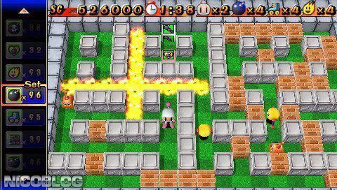 Bomberman (2006 video game) Bomberman Europe PSP ISO Download NicoBlog