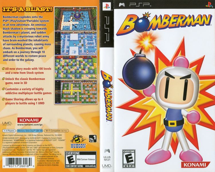 Bomberman (2006 video game) wwwtheisozonecomimagescoverpsp826jpg