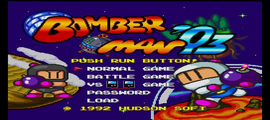 Bomberman '93 Bomberman 3993 USA ROM lt TG16 ROMs Emuparadise
