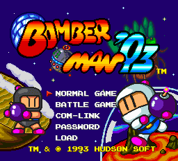 Bomberman '93 Play Bomberman 3993 NEC TurboGrafx 16 online Play retro games