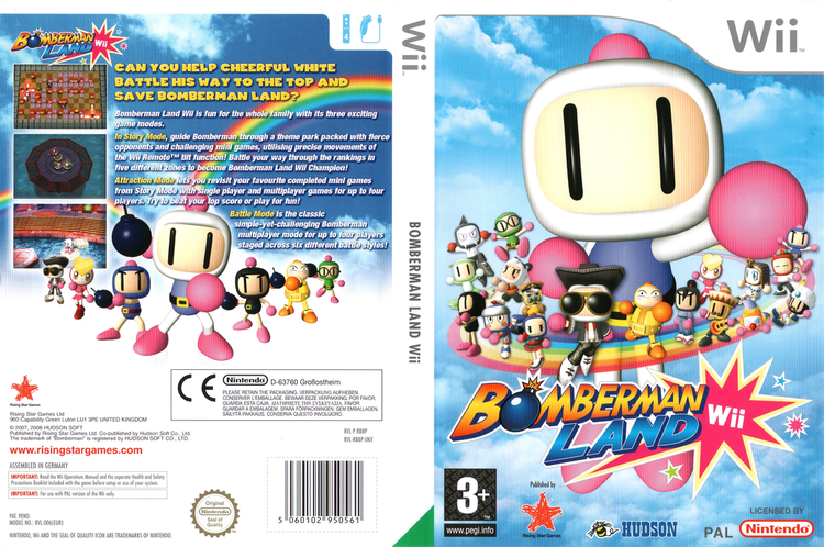 Bomberman Land (Wii) RBBP99 Bomberman Land Wii