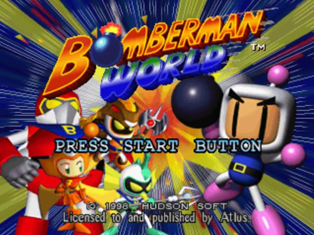 Bomberman World Bomberman World SLUS00680 ROM ISO Download for PlayStation PSX