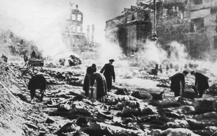 Bombing of Dresden Dresden was a civilian town with no military significance Why did