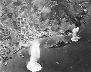 Bombing of Kure (July 1945) httpsuploadwikimediaorgwikipediacommonsthu