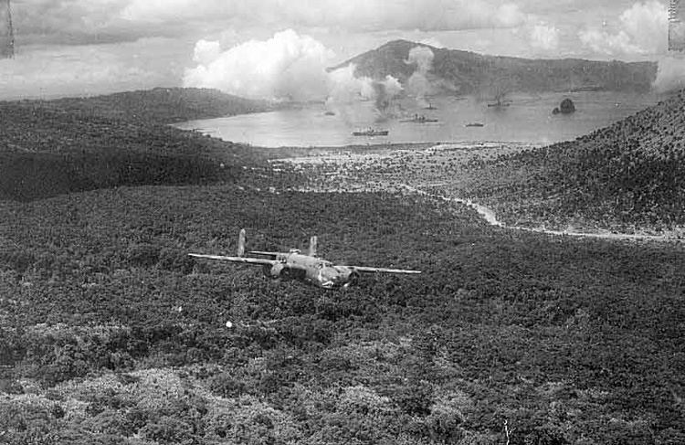 Bombing of Rabaul (November 1943) ww2todaycomwpcontentuploads201311airmitche