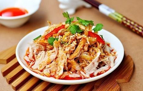 Bon bon chicken Bon bon chicken Bon Bon Ji bang bang ji Chinese food fans