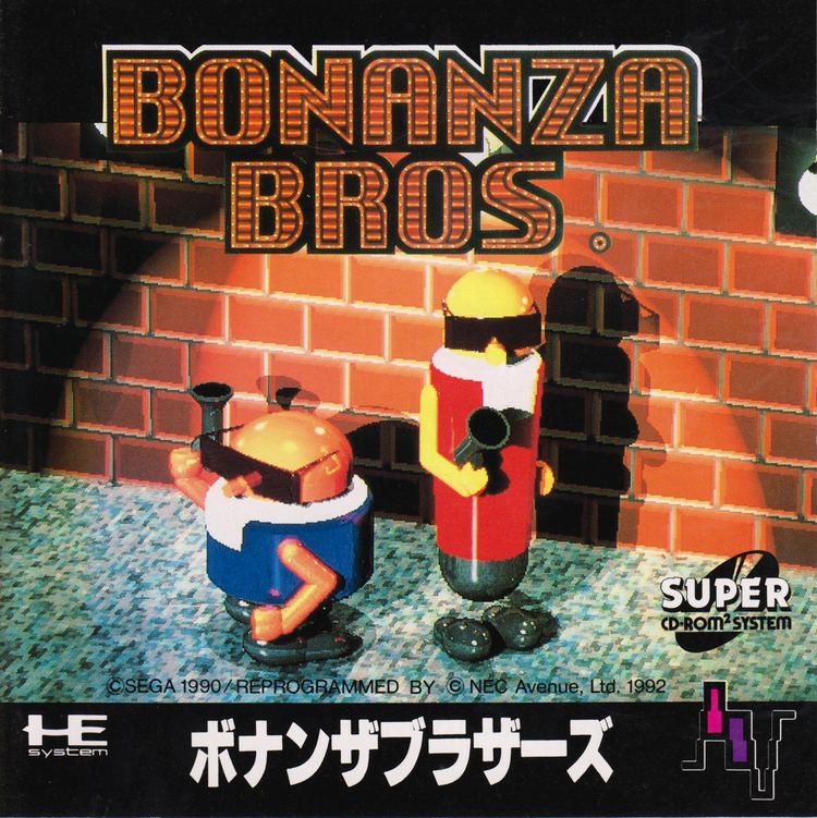 Bonanza Bros. Bonanza Bros The PC Engine Software Bible