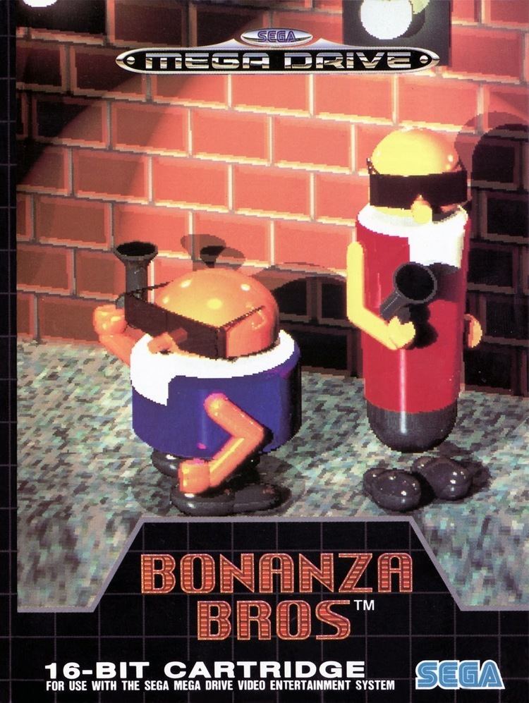 Bonanza Bros. Bonanza Bros Sega 1991 Sega Genesis Games Revisited