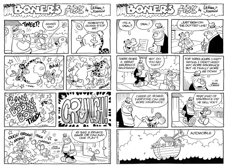 Boner's Ark Ask the Archivist quotBoner39s Arkquot Joins Vintage Comics Blog
