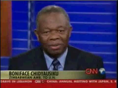 Boniface Chidyausiku Zimbabwe AMB to the UN Boniface Chidyausiku YouTube