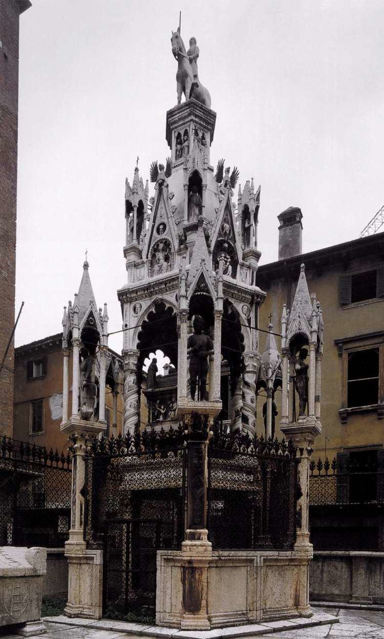 Bonino da Campione Monument to Cansignorio della Scala by BONINO DA CAMPIONE