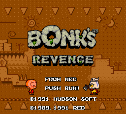 Bonk's Revenge Play Bonk39s Revenge NEC TurboGrafx 16 online Play retro games