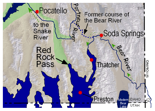 Bonneville flood Digital Geology of Idaho Lake Bonneville Flood