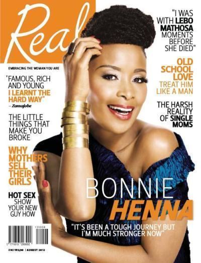 Bonnie Henna Bonnie Henna Covers Real Mag Just Curious
