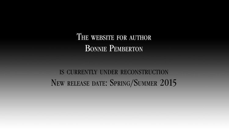 Bonnie Pemberton Author Bonnie Pemberton Home Page