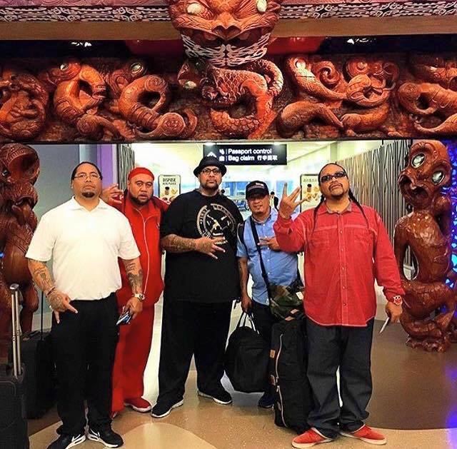 Boo-Yaa T.R.I.B.E. BooYaa Tribe arrive in Auckland for Raggamuffin Nesian Village